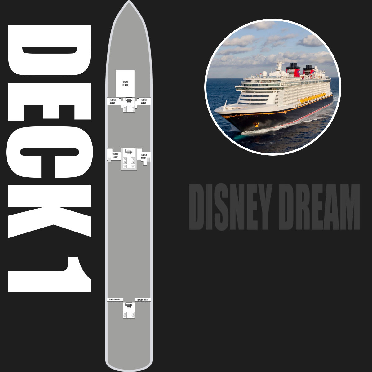 Disney Dream Cruise Ship Deck Plans (2026) | Gangwaze